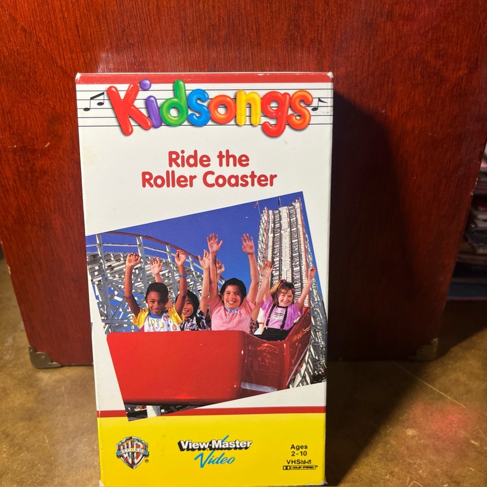 Kidsongs Ride The Roller Coaster VHS